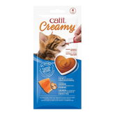 Catit Creamy Treats Atlantic Salmon & Prawn 4 x 10g